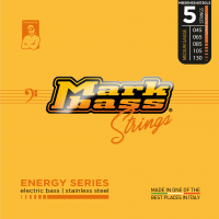 MARK BASS STRINGS ENERGY SERIES STAINLESS 5 CORDE 45/130