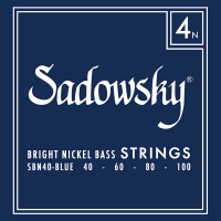 SADOWSKY SBN 40 BLUE LABEL BASS STRINGS NICKEL 40/100
