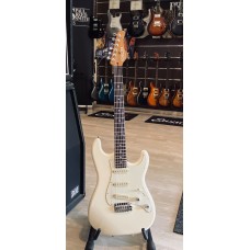 SCHECTER CUSTOM SHOP TRADITIONAL ROUTE 66 SAINT LOUIS AGED WHITE
