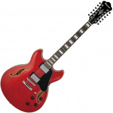 IBANEZ AS 7312-TCD TRASPARENT CHERRY RED (12 CORDE)